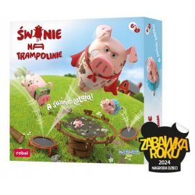   SCHWEINE AUF DEM TRAMPOLIN 2-PERSONEN-SPIELZEUG DES JAHRES, FAMILIENBRETTSPIEL FÜR KINDER