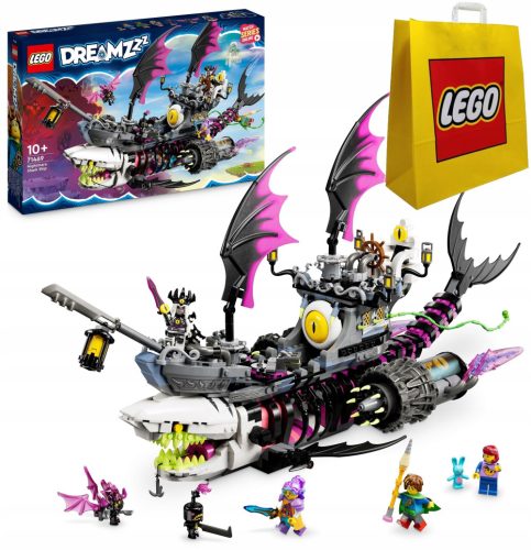  LEGO DREAMZzz 71469 Albtraumhaischiff + VP-Papiertüte LEGO 6315794 Groß
