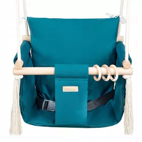  Babyschaukel, Babywippe, Babyliege CE PAS KIDABOO TÜRKIS