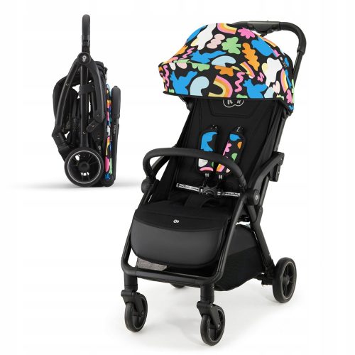 APINO Kinderkraft Kinderwagen, 22 kg, leicht, faltbar, bunt