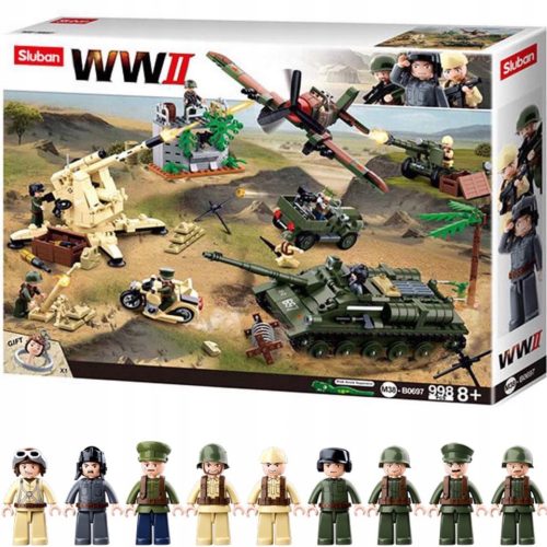  Sluban Army M38-B0697 blockiert unsere Kinder G119872 998 Stk.