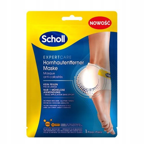  SCHOLL Expert Care Peeling-Fersenmaske mit AHA-Maske