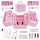  GROßES KOSMETIK-SET FÜR MAKE-UP, GESCHENK-MAKE-UP für Mädchen