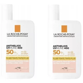   LA ROCHE-POSAY ANTHELIOS Flüssigkeit Unsichtbarer Sonnenschutz SPF50 50 ml - Doppelpack