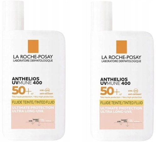 LA ROCHE-POSAY ANTHELIOS Flüssigkeit Unsichtbarer Sonnenschutz SPF50 50 ml - Doppelpack