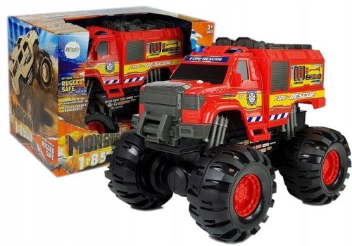  Leantoys 6874 Feuerwehrauto rot 40 x 30 x 35 cm