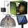  KRONLEUCHTER SOLAR LED HÄNGENDE GARTENLAMPE DECKE RATTAN BOHO LOFT