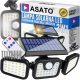  Asato Straßenlaterne 74 W 6000 lm solarbetrieben