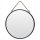  H&S Dekoration Wandspiegel, Metallrahmen, 410 x 410 mm