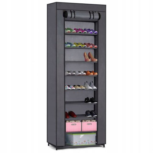  Massido 680200 Kleiderschrank 58 x 175 x 28 cm Graphit