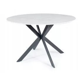  Runder Tisch Signal Tables 120 x 120 x 76 cm schwarz