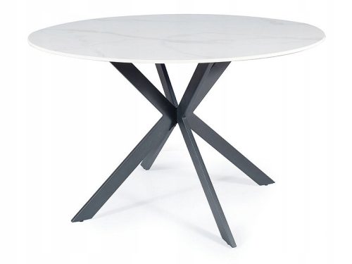  Runder Tisch Signal Tables 120 x 120 x 76 cm schwarz