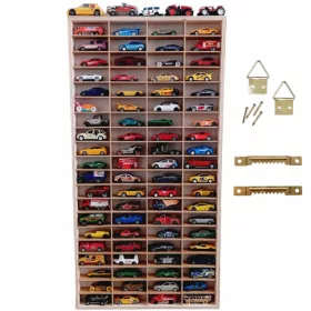    VERTIKALES FEDERREGAL AUS HOLZ 80 - FÄCHER - VOM HERSTELLER