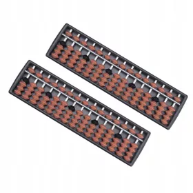  Lernspielzeug zum Zählen Soroban Abacus 2 Stk