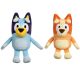  PLÜSCH MASKOTTCHEN KUSCHEL BLAU BLAU UND BINGO 28 CM PLÜSCH SPIELZEUG FÜR KINDER