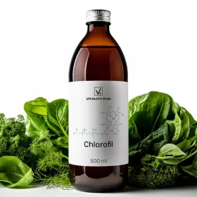   Chlorophyll in Flüssigkeit 500ml - Förderung der Gesundheit und Vitalität