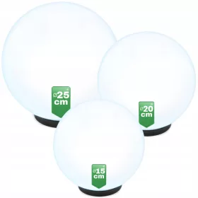  NNLED Solarlampe, weiß, 73 cm, 3 Stk.