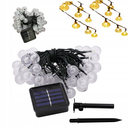  9 cm große Solargirlande