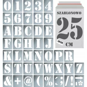  Schablonenvorlage 21 x 25 cm