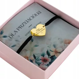    Armband für einen Freund mit eingraviertem Zitat als Geschenk, 316-L-Stahl, Schnur