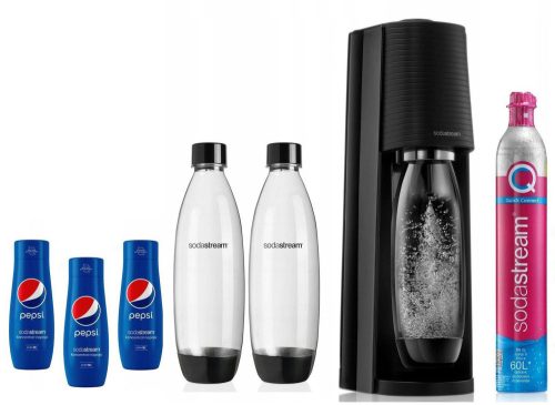  Streamen Sie TERRA Soda Black + 3x PEPSI + x2 Flaschen