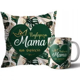  Kissen + Tassen-Set – Muttertagsgeschenk