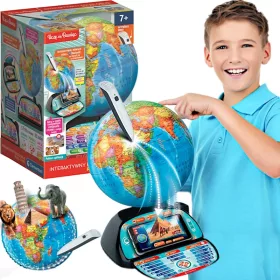    INTERAKTIVER GLOBUS EDUGLOBUS DIGITAL + ANWENDUNG LERNSPASS CLEMENTONI