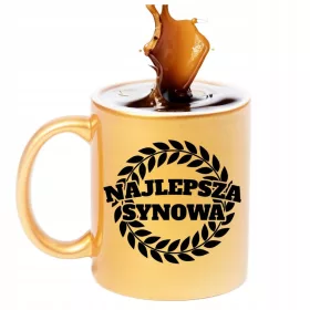    Goldbecher-Geschenk für Schwiegertochter, beste Schwiegertochter + Name, 4