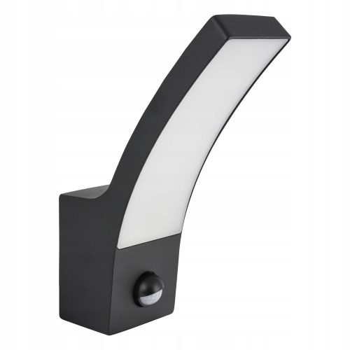  Schwarze Led-Lux-Gartenwandleuchte mit integrierter 10-W-LED-Quelle