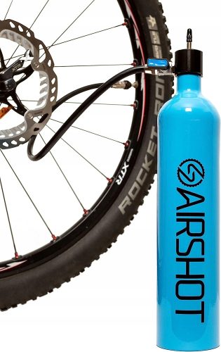  Airshot Booster Tubeless-Handpumpe, Blautöne