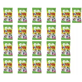   21x 75g Trolli Pop Eye - Fruchtgefüllte Gummibonbons im Karton