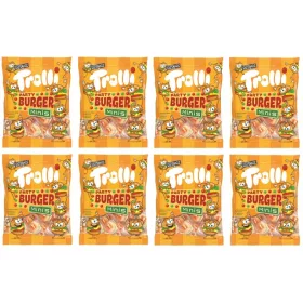   8x 170g TROLLI Party Burger Minis - Fruchtgummi in Burgerform