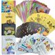  POKEMON-KARTEN GROSSES SET 4in1 GOLD SCHWARZ SILBER REGENBOGEN 220 Stück