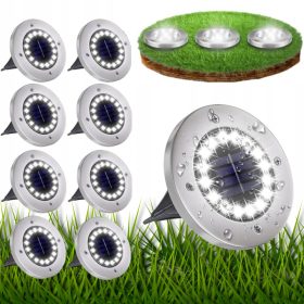  Solarlampe, Silber, 13 cm, 12 Stk.