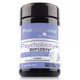   Aliness ProbioBALANCE Psychobiotik BIFIZEN® - Für die Darmgesundheit, 30 Vege-Kapseln