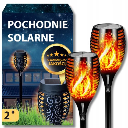  Red Garden Solarlampe, schwarz, 43 cm, 2 Stk.