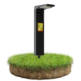  Led-Lux Solarlampe, schwarz, 58 cm, 1 Stk.