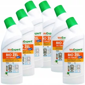    Toilettengel Biologischer Toilettenreiniger 6x750ml Toilettenreiniger BIOEXPERT