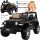  Batteriebetriebenes Auto Jeep Wrangler Rubicon Black