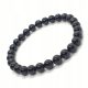  Armband aus Glückssteinen Turmalin schwarz Schützender Talisman