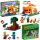 LEGO Minecraft 21178 Fox Habitat + LEGO Minecraft 21240 Wetlands Adventure