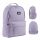  JUGENDSCHULRUCKSACK, LILA, FÜR DEN CITY GoPack