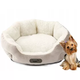  Daka Hundesofa Beige, Weiß, Creme 50 cm x 60 cm