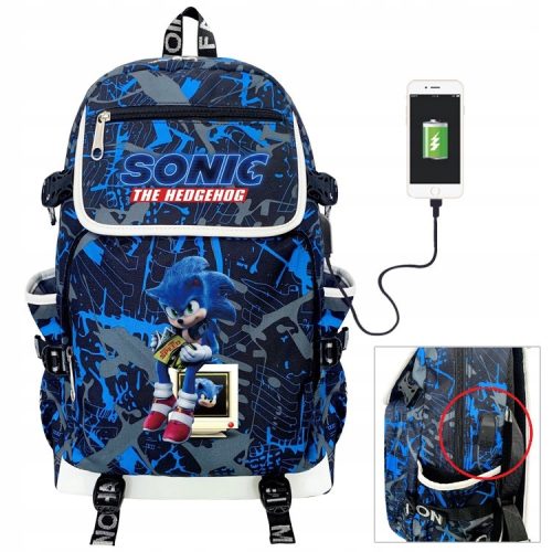  SONIC USB-SCHULRUCKSACK MIT GROSSER KAPAZITÄT