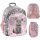 Rosa Schulrucksack für Mädchen der 1. bis 3. Klasse von Paso