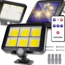    Straßenlaterne SOLARLAMPE MIT DÄMMERUNGSBEWEGUNGSSENSOR D1 300 W 10000 lm solarbetrieben