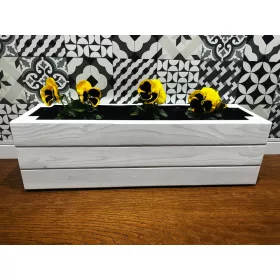  TIGER Blumentopf 40 cm x 18 x 18 cm Holz