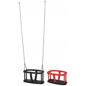    GUMMI-SCHAUKEL-SCHALENSITZ SPIELPLATZ PN-EN 1176 + VERZINKT KETTEN