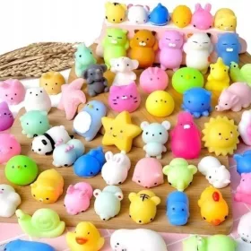  50 x SQUISHY MOCHI FIDGET GNIOTKI POP IT GNIOTEK