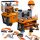  GROSSER WERKZEUGKASTEN, DIY-KIT, WERKSTATT, SCHRAUBENDREHER, 65-TEILIG.